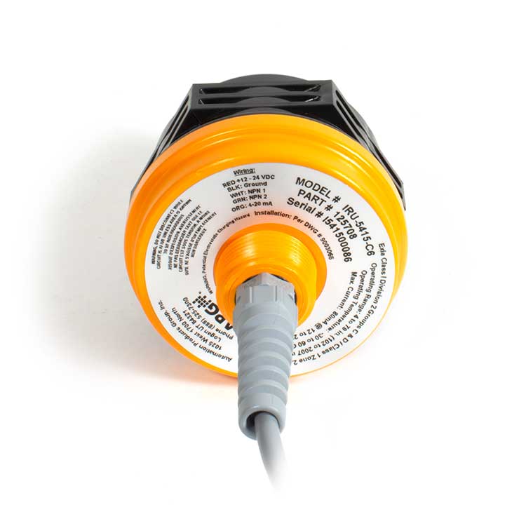 Ultrasonic Level Monitoring Sensor - IRU 5410 Top